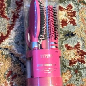 Pink Hair Brush Set